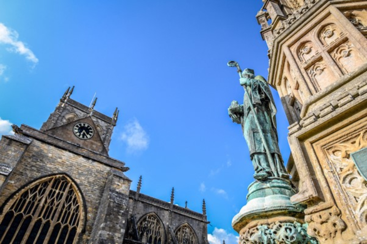 Sherborne Abbey exterior