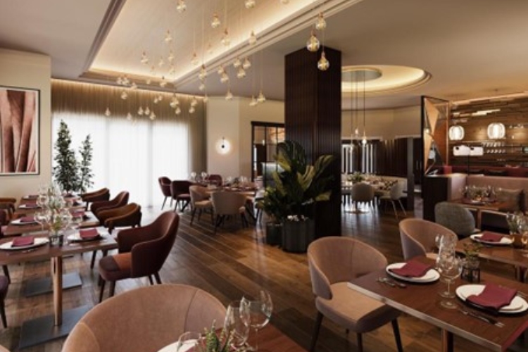 Quantock House communal area interior