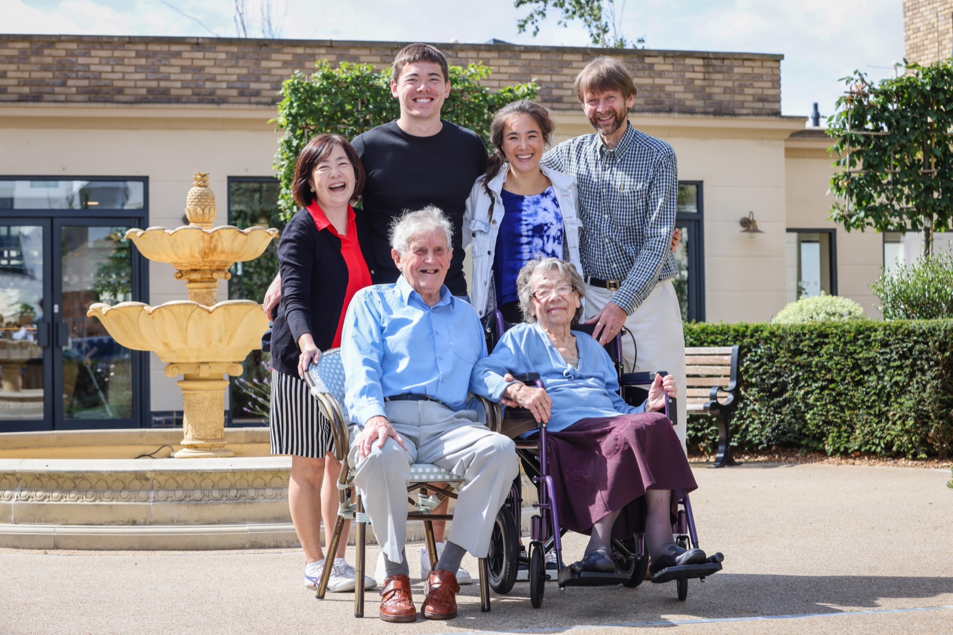 platinum wedding celebrations with family